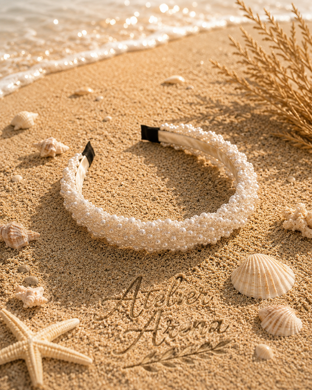 Pearl Coast Luxe Haarband