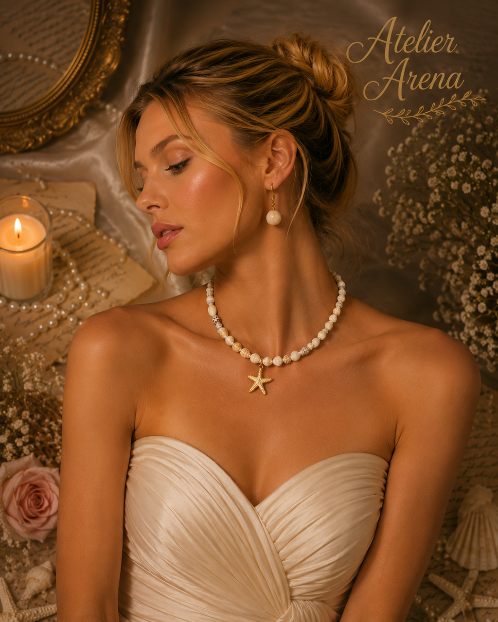 Coastal Pearl Zeester Ketting