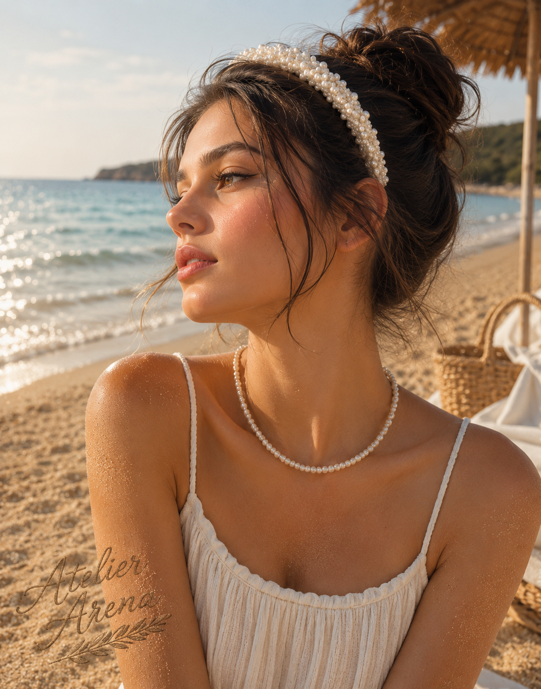 Pearl Coast Luxe Haarband