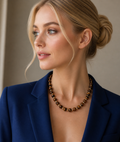 Tiger's Eye Gemstone Necklace