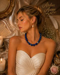 💙 Royal Sapphire Statement Ketting