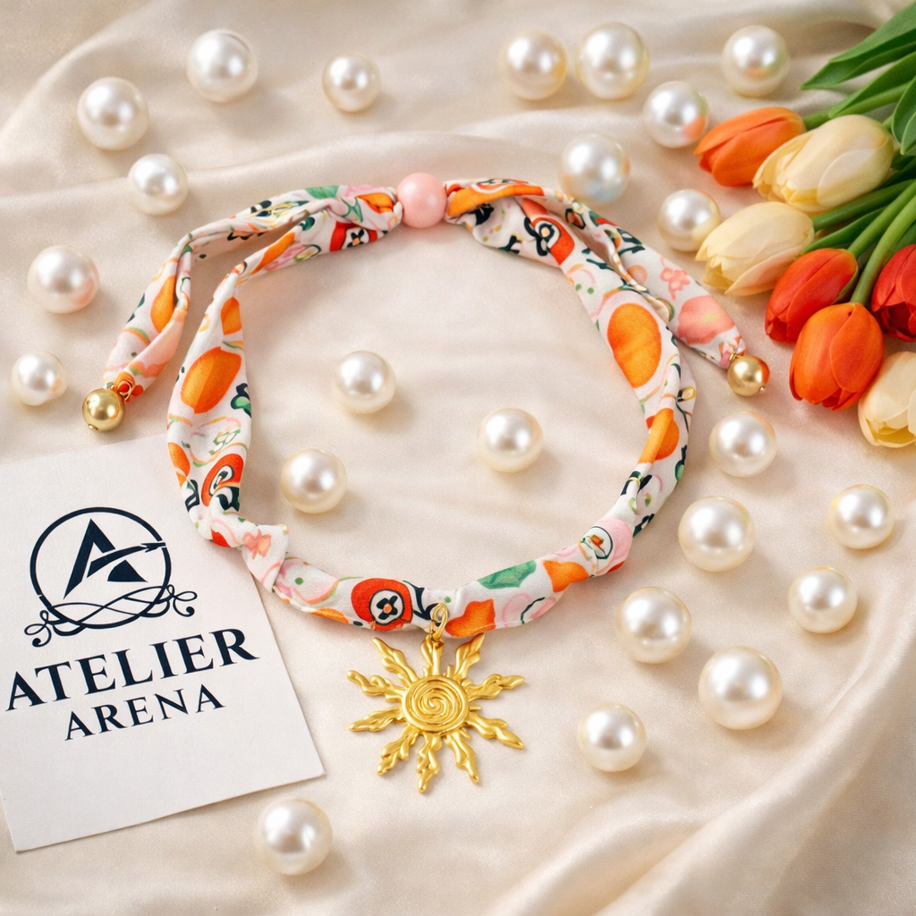 Gold Sun Necklace