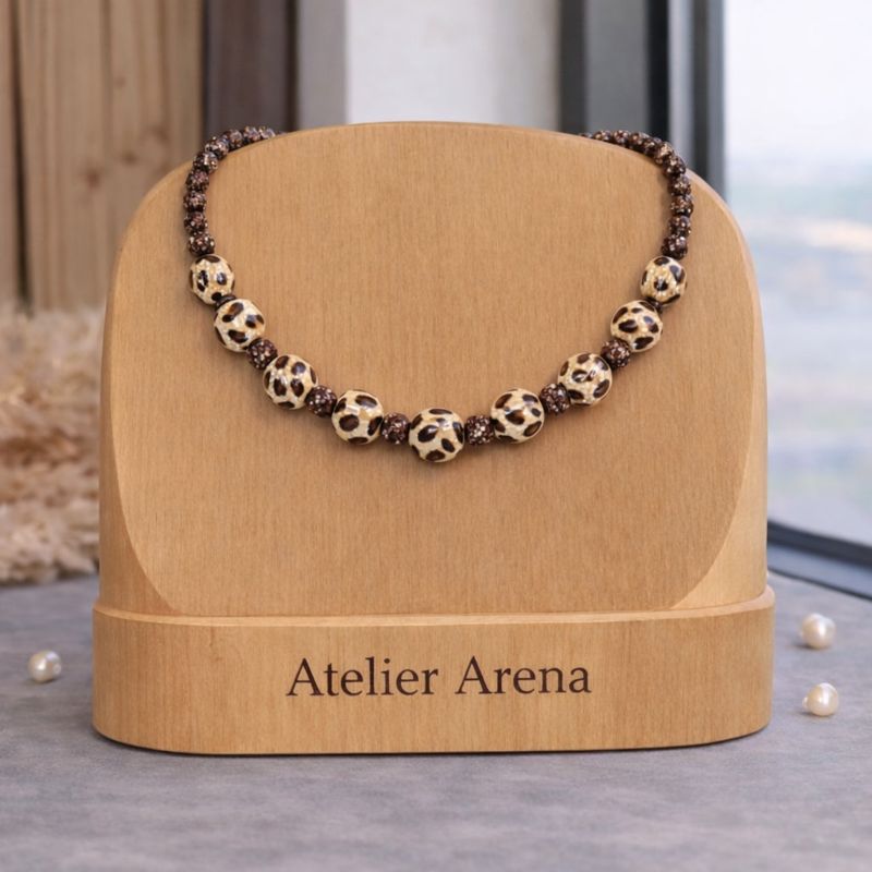 Kralen Leopard Ketting